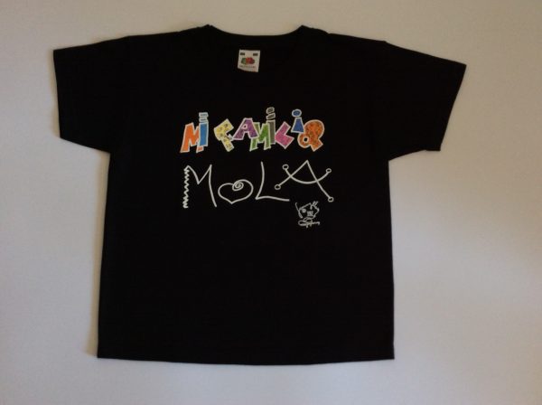 Camiseta "Mi familia mola" -Famylias- (cuello redondo)