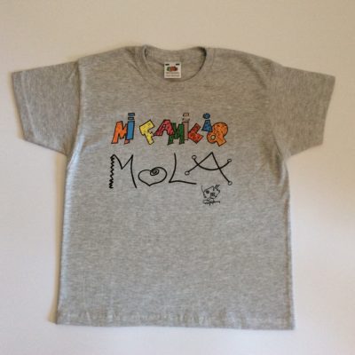 Camiseta niño "Mi familia mola" (manga corta)